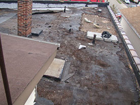 flat roof replacement laurel mt